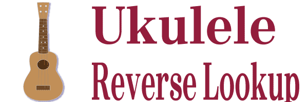 Ukulele Reverse Lookup Chordbook